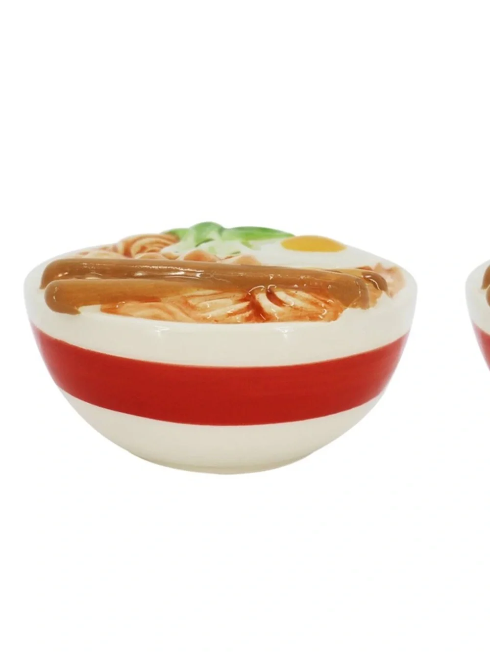 Ramen Bowl Salt & Pepper Shaker Set New in Box